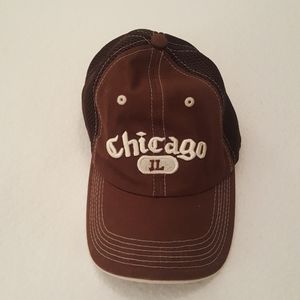 Brown Chicago baseball cap